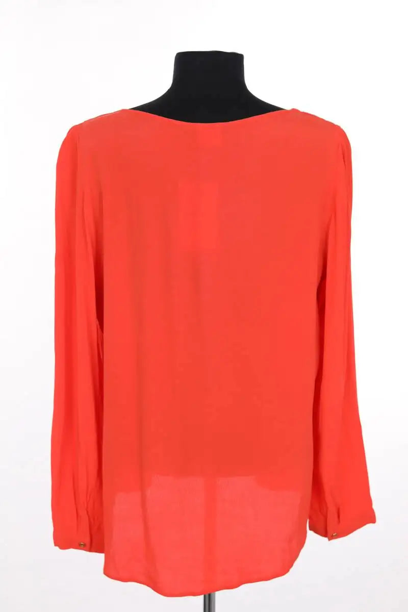 Blouse Des Petits Hauts Orange en Viscose