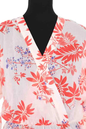 Blouse Des Petits Hauts Rico Orange en Coton