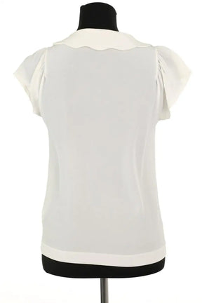 Blouse Dolce & Gabbana Blanc en Soie