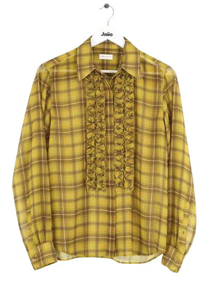 Blouse Dries Van Noten Jaune en Polyester, taille M - Seconde Main