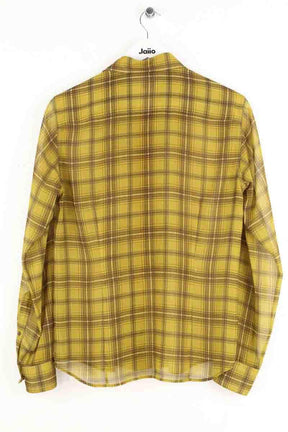 Blouse Dries Van Noten Jaune en Polyester