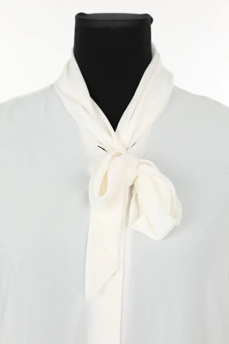 Blouse Emporio Armani Blanc en Viscose