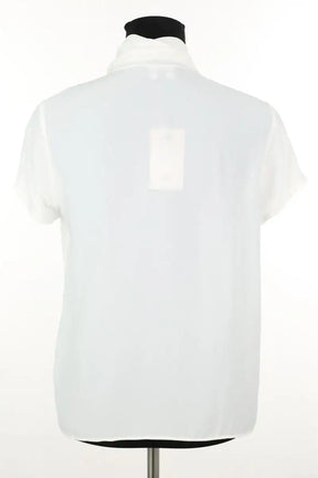 Blouse Emporio Armani Blanc en Viscose