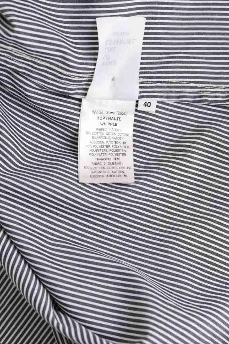 Blouse Essentiel Antwerp Noir en Coton
