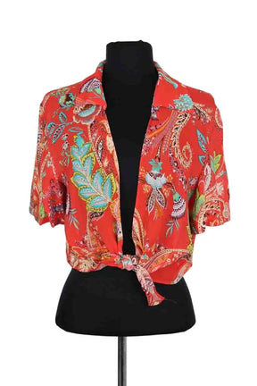 Blouse Etro Orange en Synthétique, taille S - Seconde Main