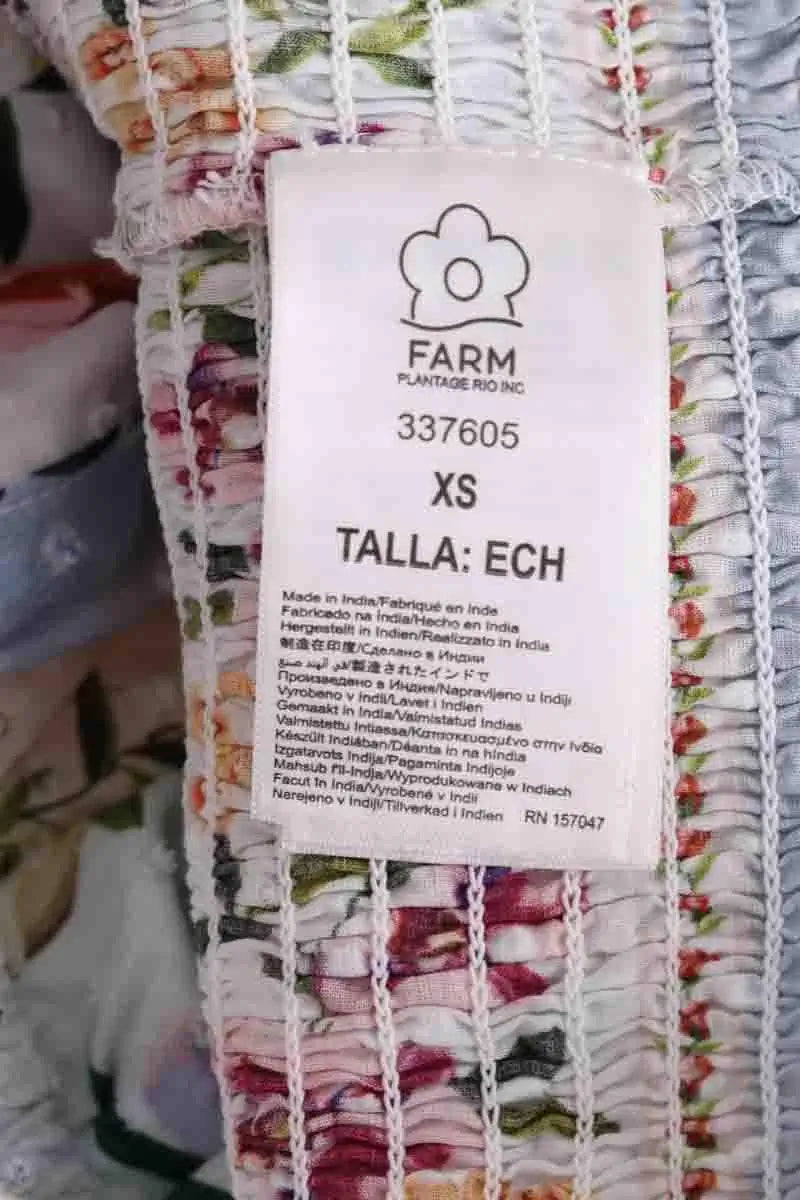 Blouse Farm Rio Multicolore en Coton