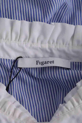 Blouse Figaret Bleu en Coton