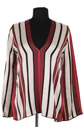 Blouse Forte_Forte Bordeaux en Viscose, taille S - Seconde Main