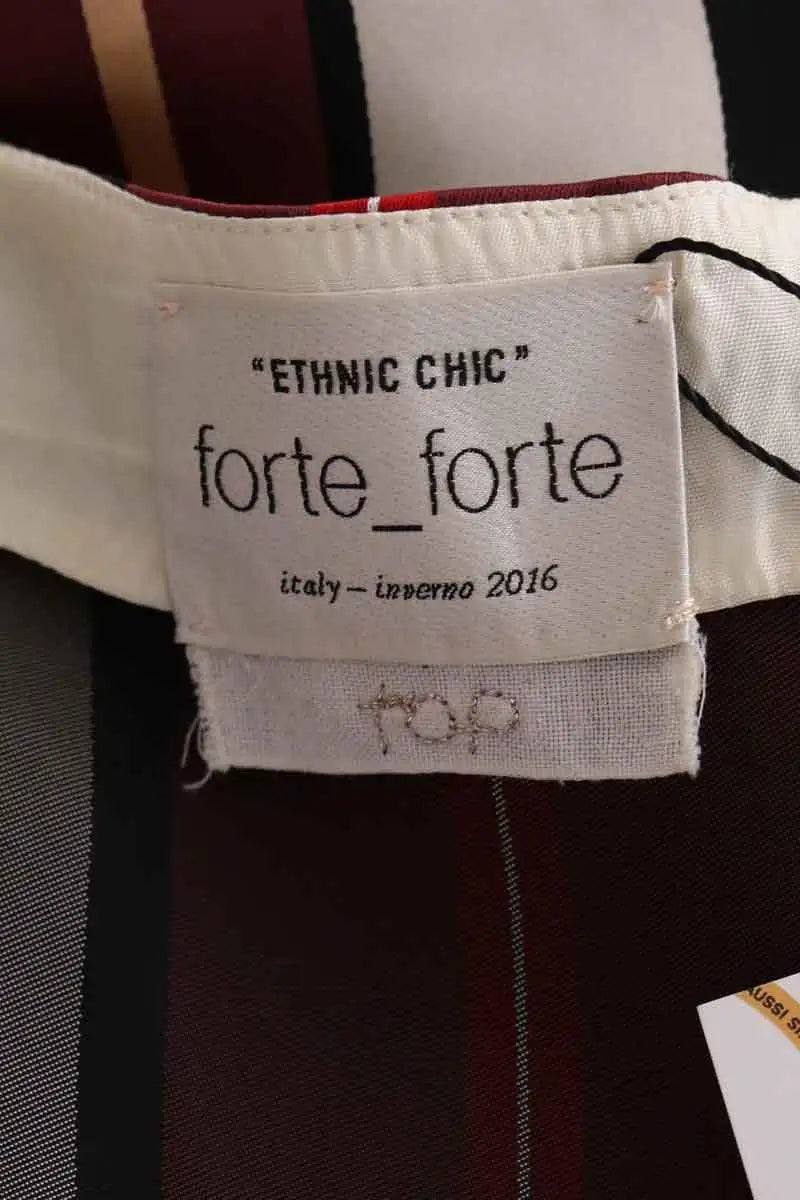 Blouse Forte_Forte Bordeaux en Viscose
