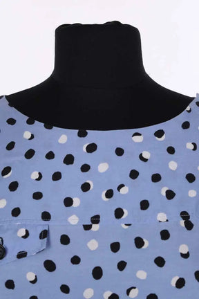 Blouse Gerard Darel Bleu en Coton