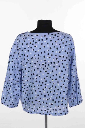 Blouse Gerard Darel Bleu en Coton
