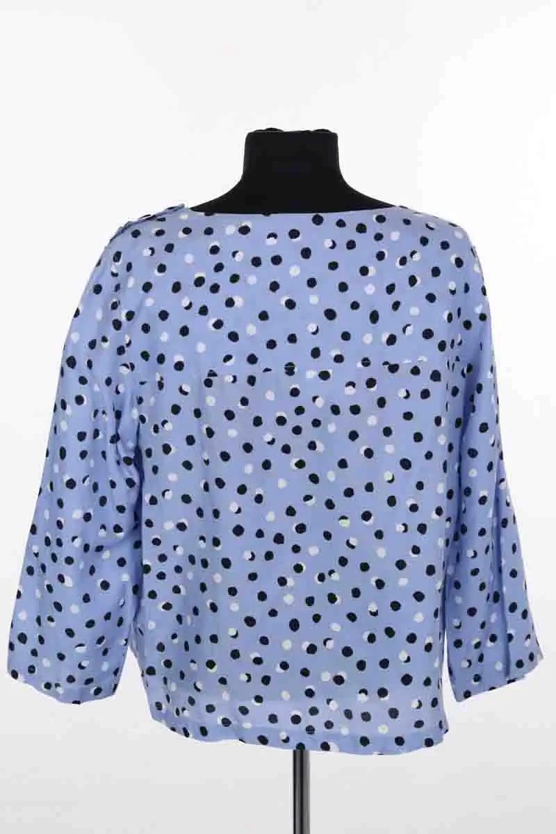 Blouse Gerard Darel Bleu en Coton