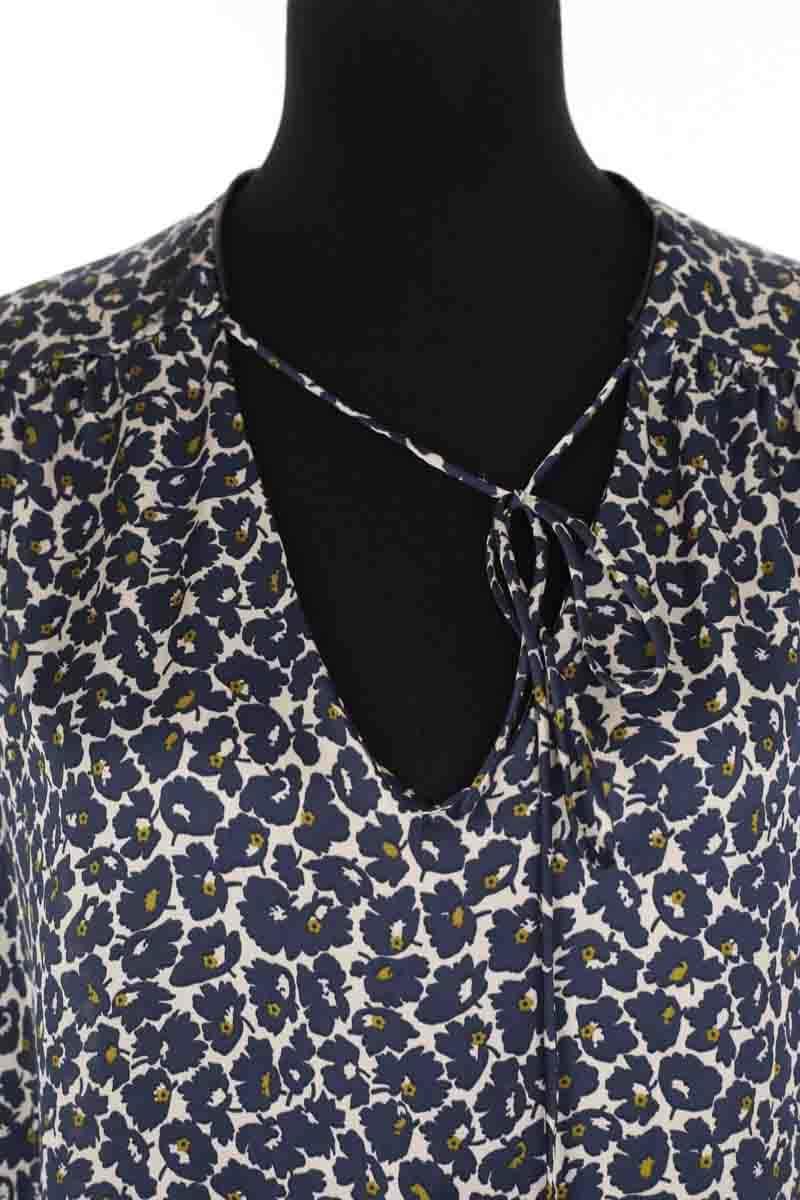 Blouse Gerard Darel Bleu en Polyester