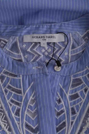Blouse Gerard Darel Bleu en Synthétique
