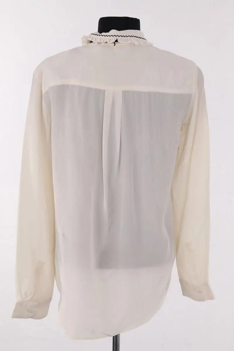 Blouse Gerard Darel Ecru en Soie