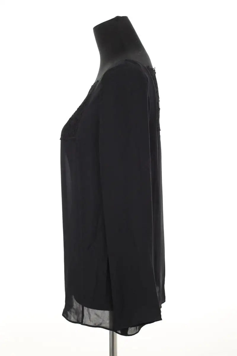 Blouse Gerard Darel Noir en Soie