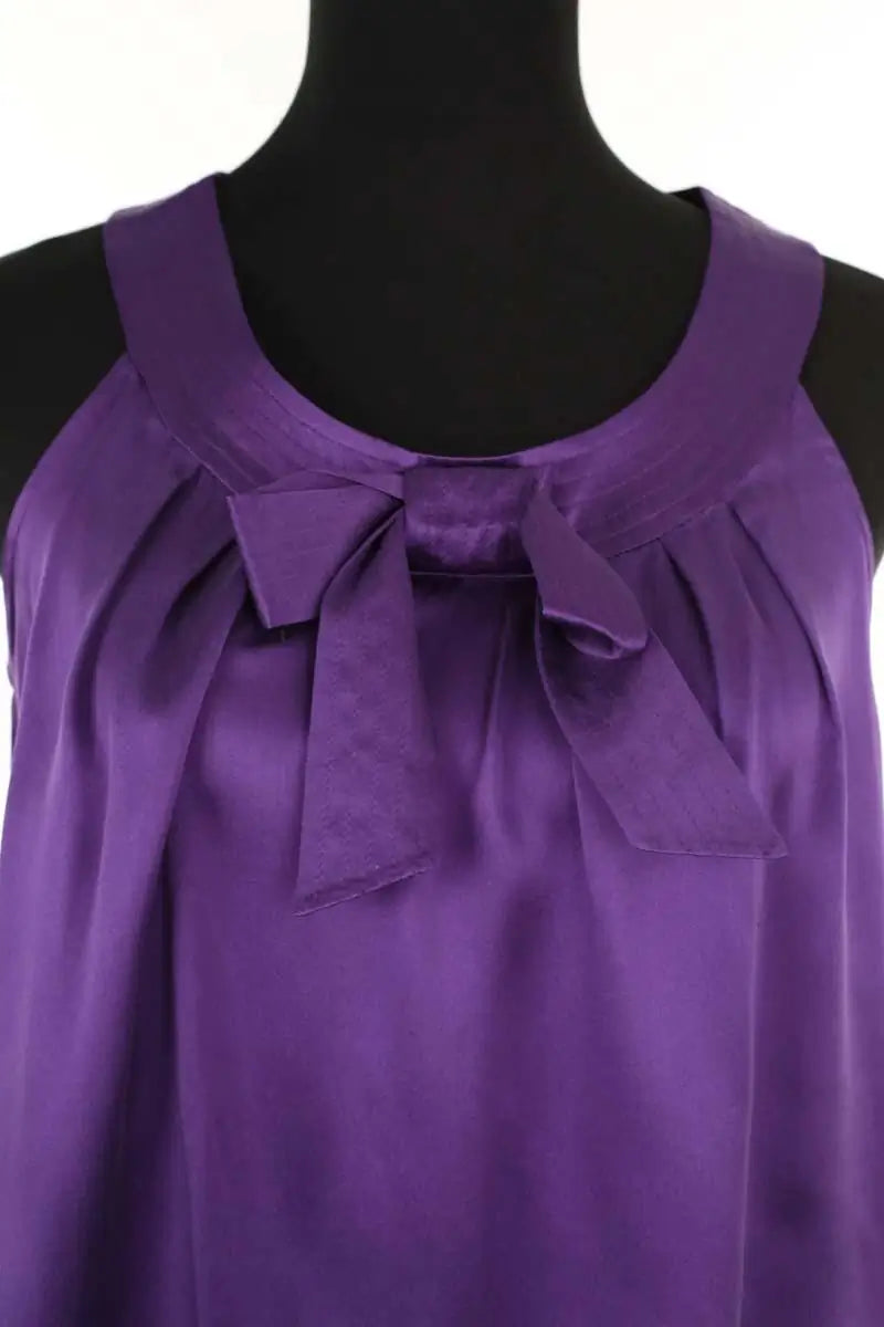 Blouse Gerard Darel Violet en Soie