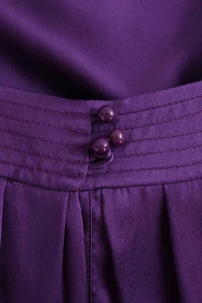Blouse Gerard Darel Violet en Soie