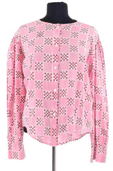 Blouse Gimaguas Rose en Coton, taille L - Seconde Main