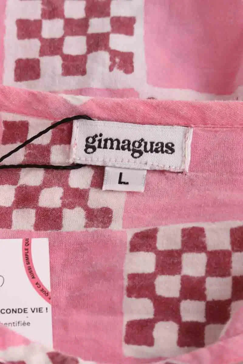 Blouse Gimaguas Rose en Coton