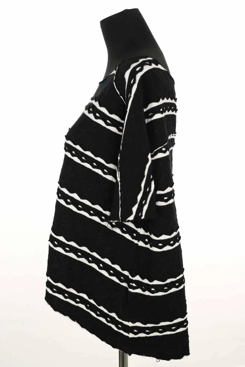 Blouse Hache Noir en Coton