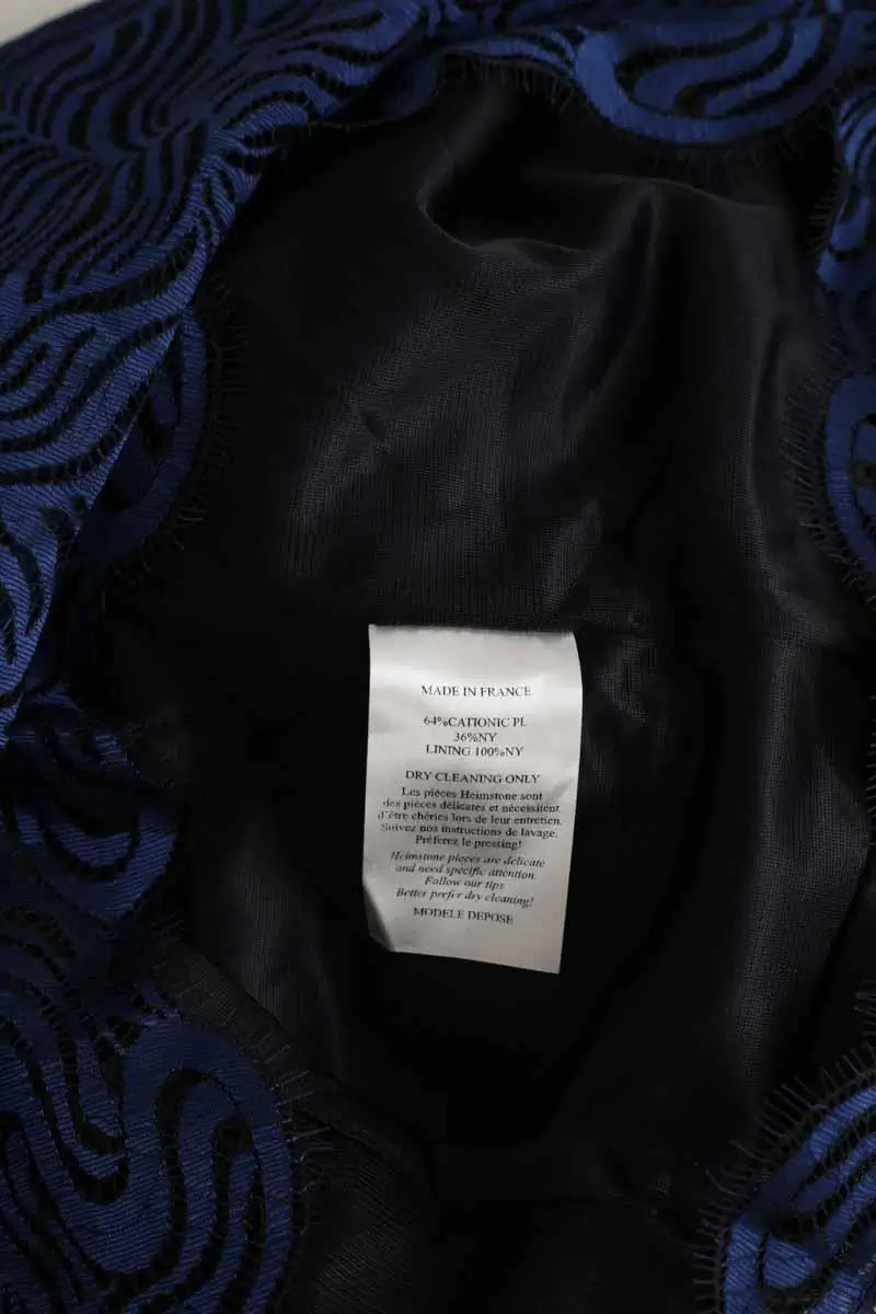 Blouse Heimstone Bleu en Polyester