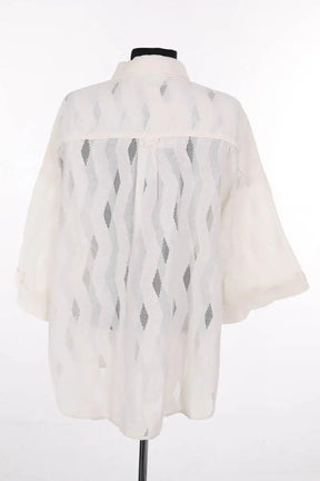 Blouse Heimstone Ecru en Coton