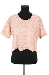 Blouse Heimstone Rose en Polyester, taille M - Seconde Main
