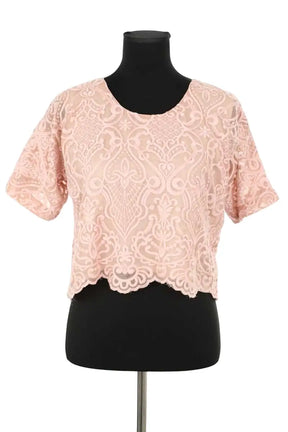 Blouse Heimstone Rose en Polyester, taille M - Seconde Main