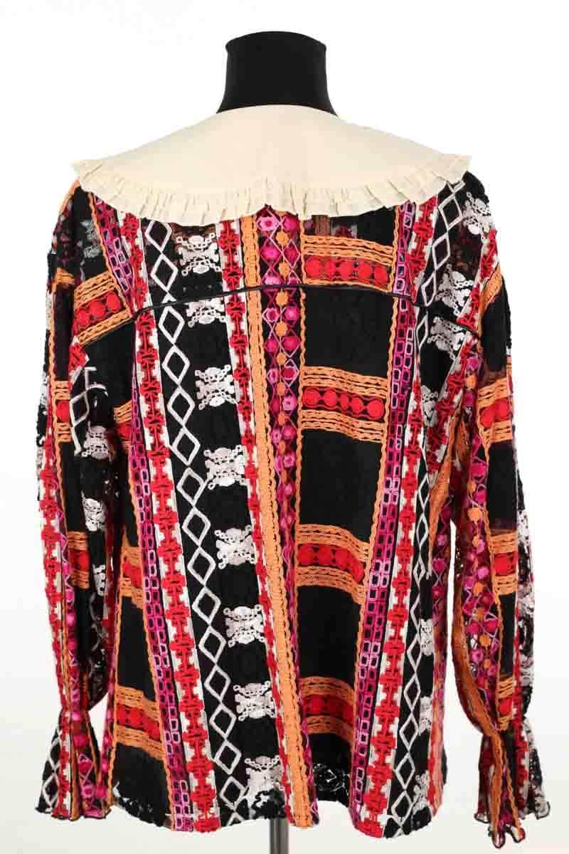 Blouse Heimstone Rouge en Synthétique