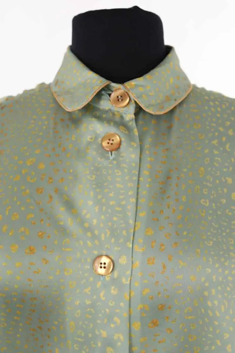 Blouse Heimstone Turquoise en Synthétique