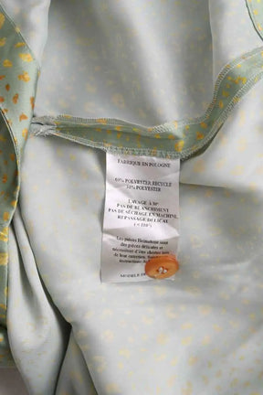 Blouse Heimstone Turquoise en Synthétique