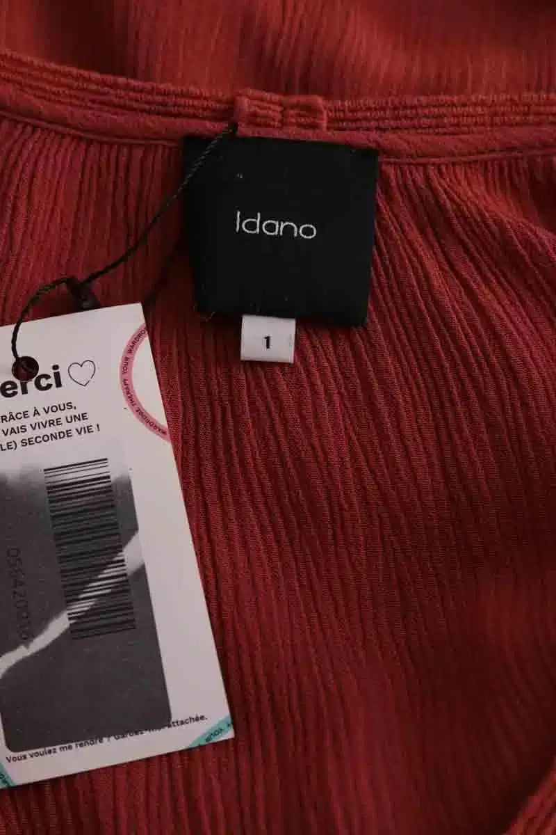 Blouse Idano Kolya Rouge en Viscose