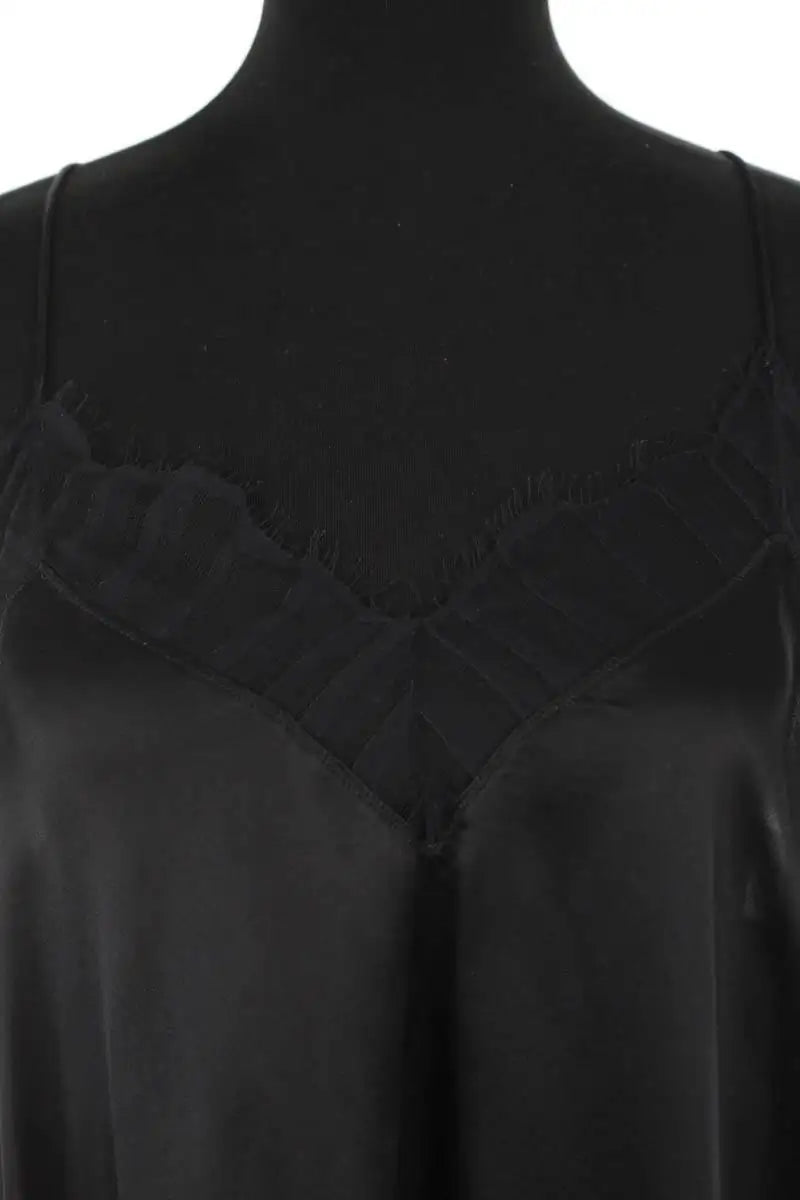Blouse Iro Berwyn Noir en Soie