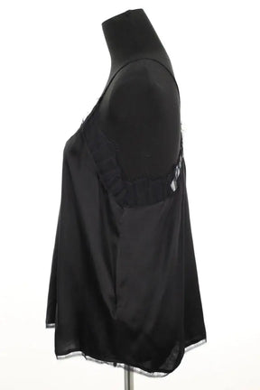 Blouse Iro Berwyn Noir en Soie