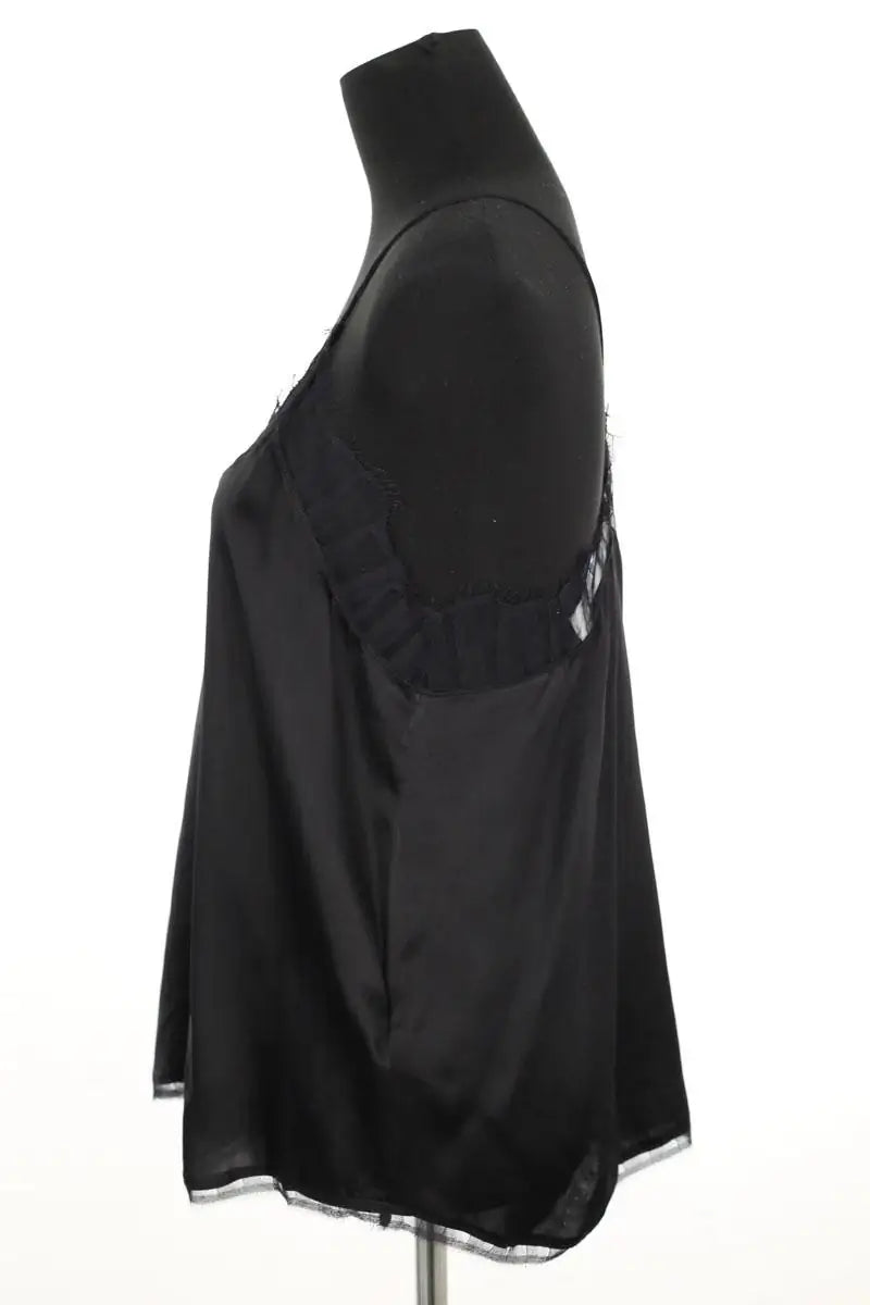 Blouse Iro Berwyn Noir en Soie