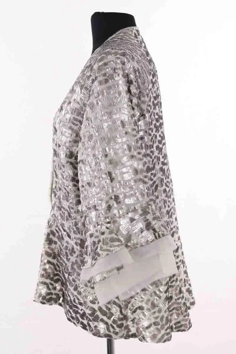 Blouse Iro Dulce Argent en Paillettes