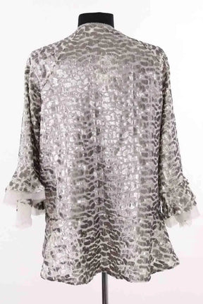Blouse Iro Dulce Argent en Paillettes