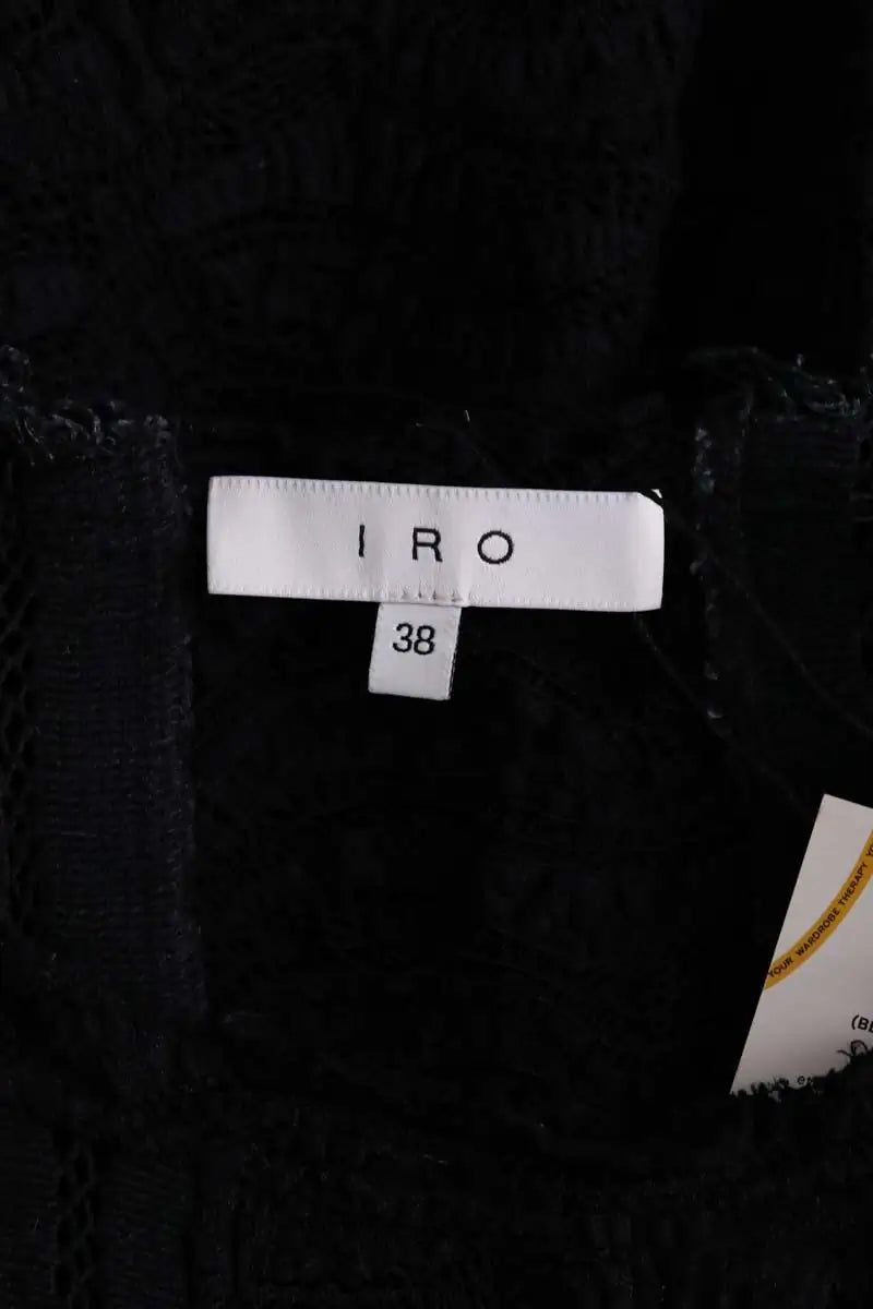 Blouse Iro Noir en Synthétique