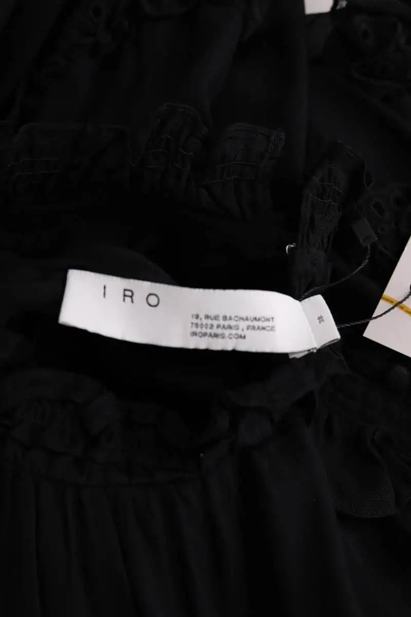 Blouse Iro Noir en Viscose