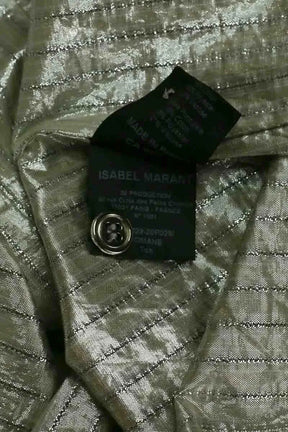 Blouse Isabel Marant Argent en Coton