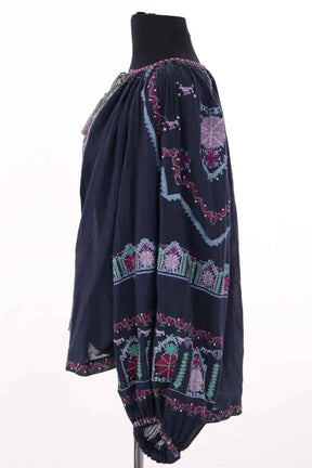 Blouse Isabel Marant Bleu en Coton