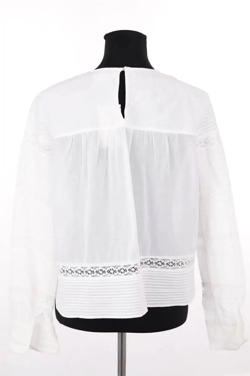 Blouse Isabel Marant Étoile Blanc en Coton