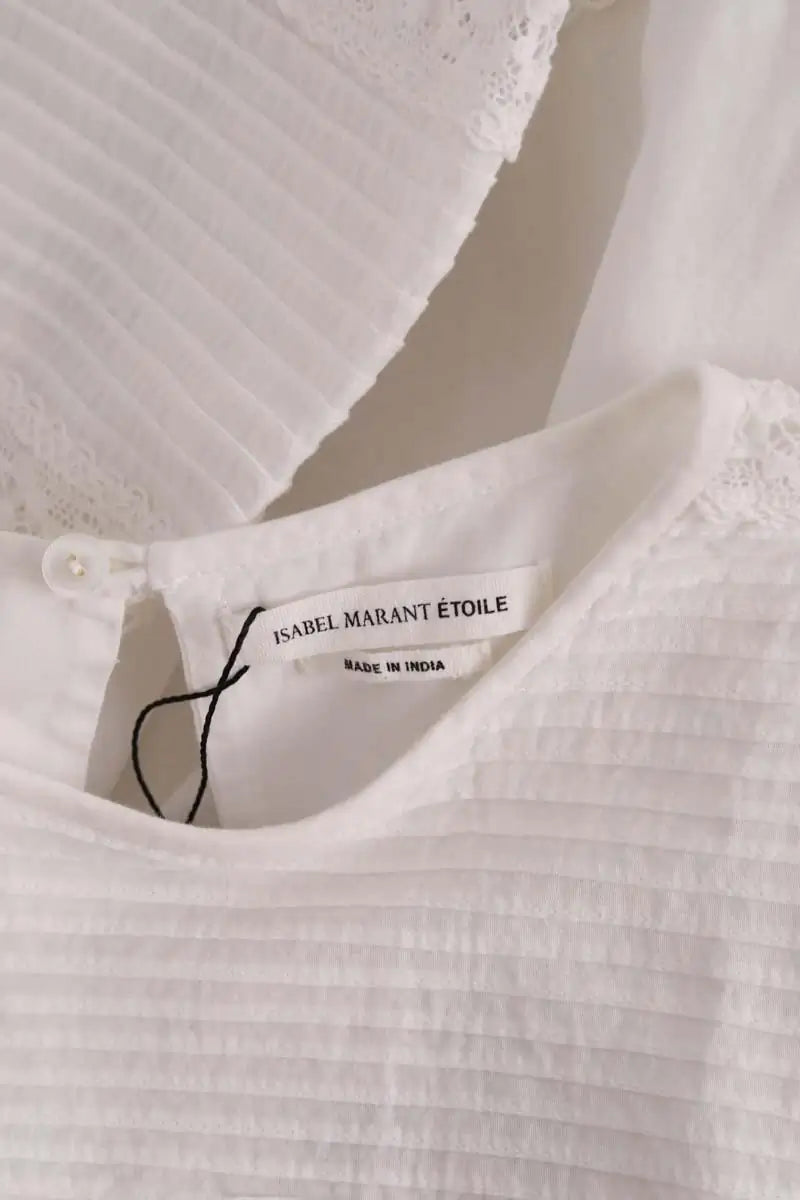 Blouse Isabel Marant Étoile Blanc en Coton