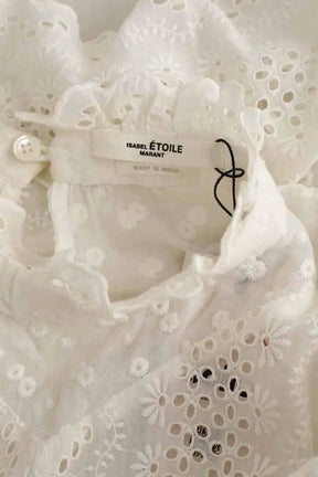 Blouse Isabel Marant Étoile Blanc en Coton