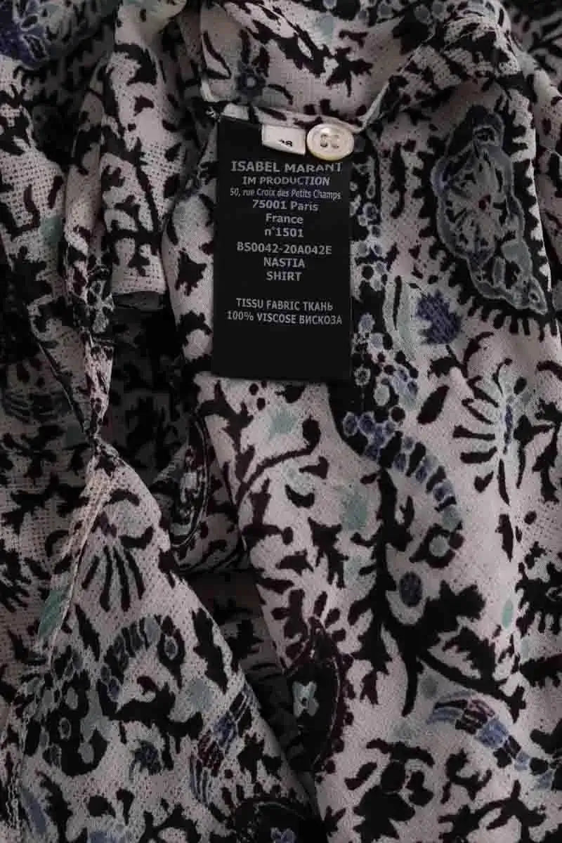 Blouse Isabel Marant Étoile Blanc en Viscose