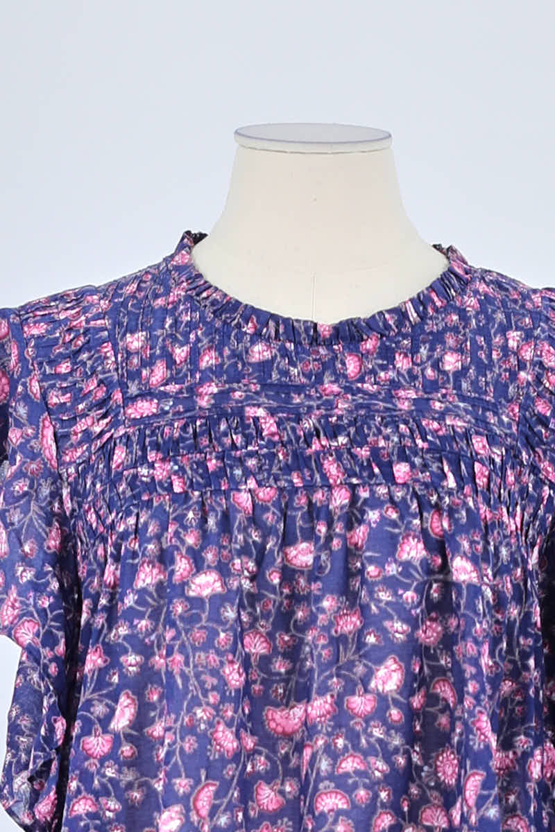 Blouse Isabel Marant Étoile Bleu en Coton