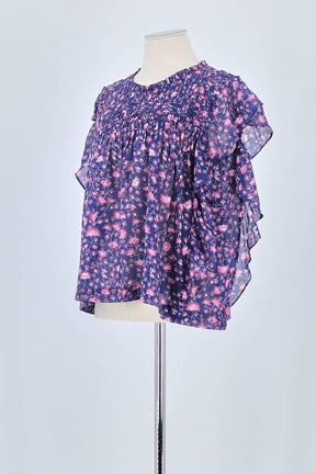 Blouse Isabel Marant Étoile Bleu en Coton