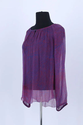 Blouse Isabel Marant Étoile Bleu en Soie