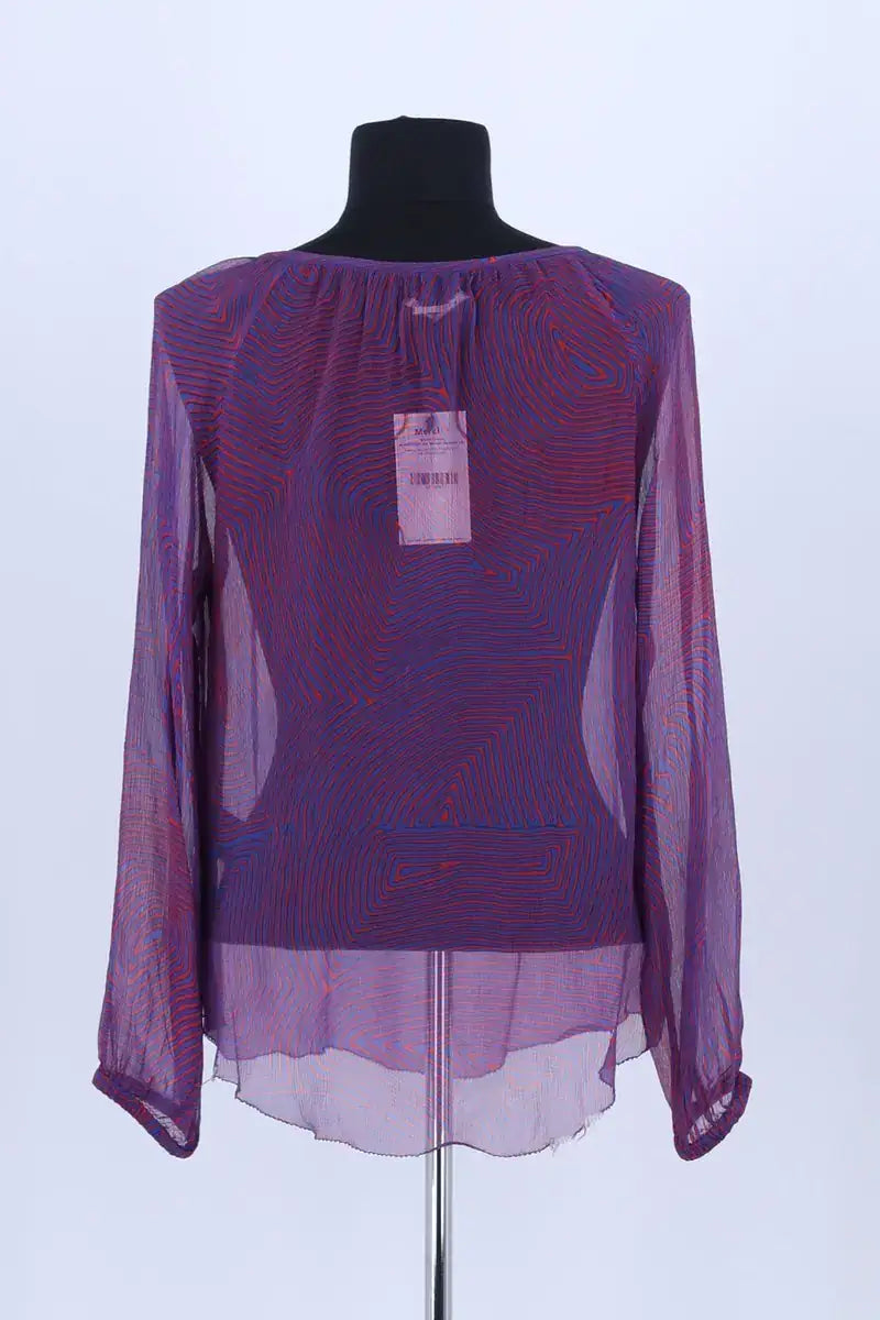 Blouse Isabel Marant Étoile Bleu en Soie